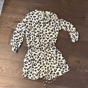 Buddy Love Leopard Print Jumpsuit